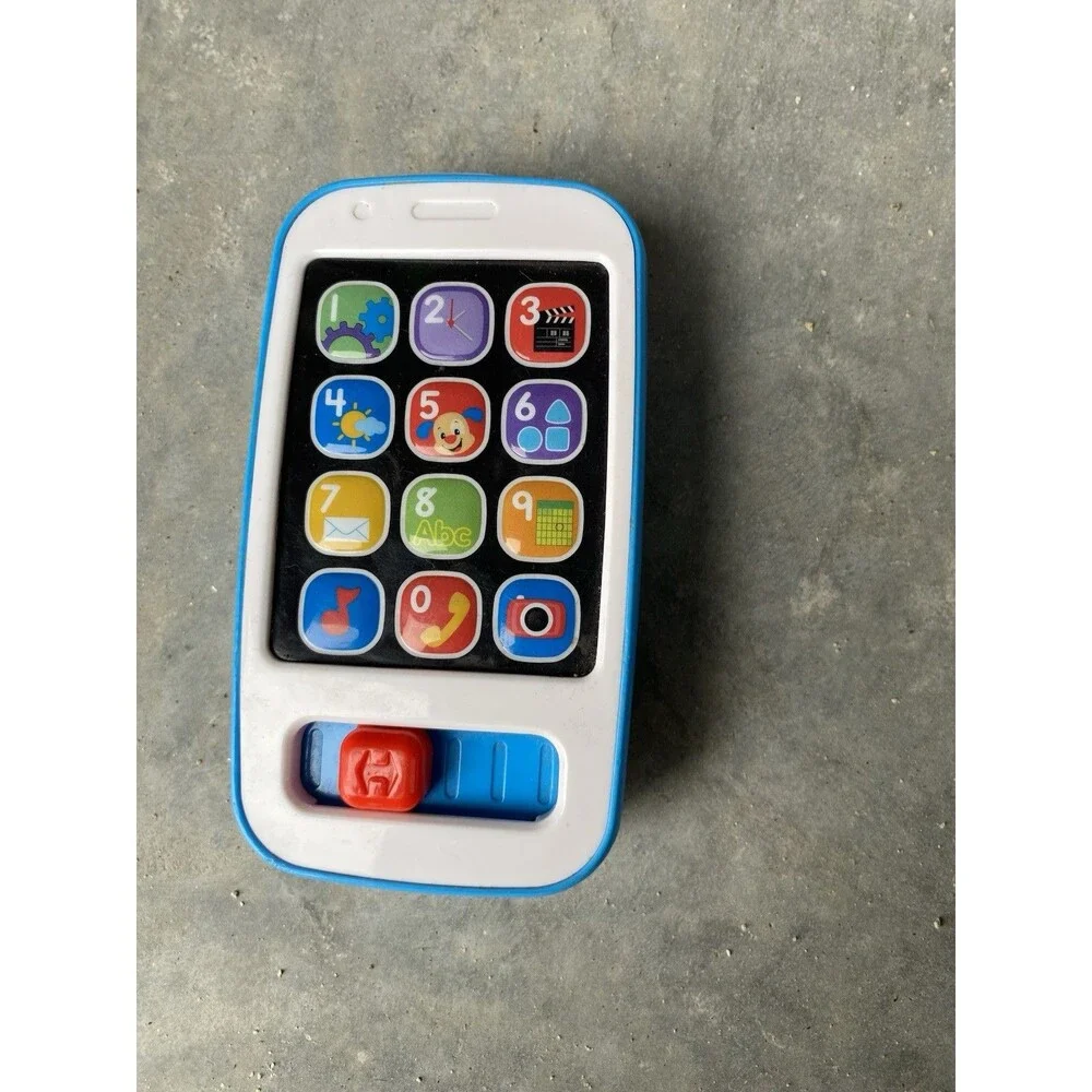 Fisher-Price Laugh & Learn Smart Phone Blue Musical Baby Toy 2014